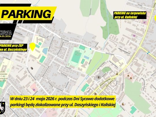 Syców szykuje się na oblężenie! Będą zamknięte ulice i specjalne parkingi na Dni Sycowa 2026