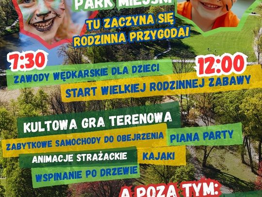 Syców szykuje wielkie rodzinne święto! Park Miejski zamieni się w centrum zabawy i atrakcji dla dzieci