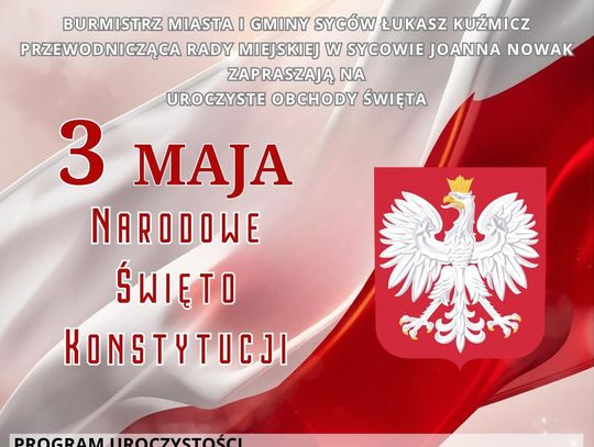 Syców wraca na Plac Wolności świętować 3 Maja Syców wraca na Plac Wolności świętować 3 Maja