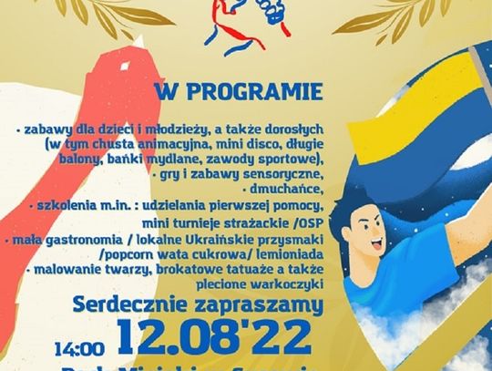 Syców zaprasza na piknik wspierający uchodźców z Ukrainy 