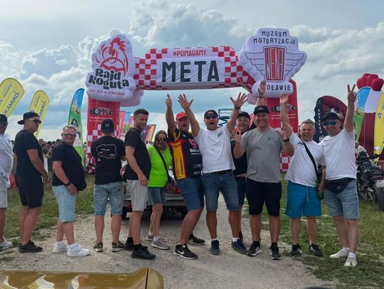Sycowianie na trasie charytatywnego rajdu. 500 kilometrów w słusznej sprawie