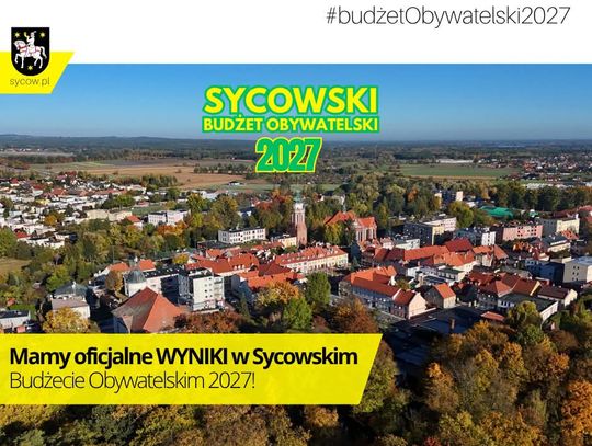 Sycowski budżet obywatelski. Znamy zwycięzców!
