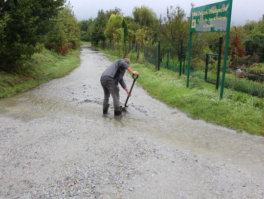 Sytuacja powodziowa w powiecie oleśnickim (WIDEO)