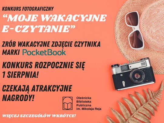 Czytnik PocketBook na wakacje