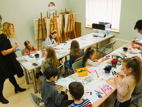 Tak było na warsztatach plastycznych w MOKiS-ie Oleśnica
