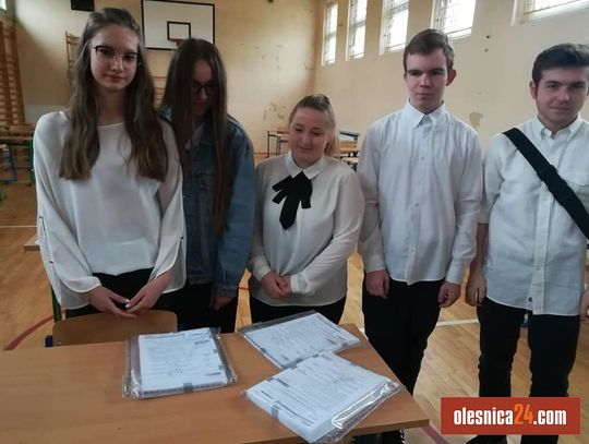 Tak pisali egzamin w Międzyborzu