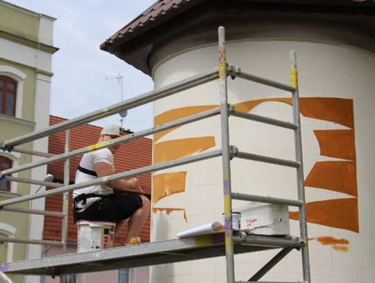 Tak powstaje mural na OFCA