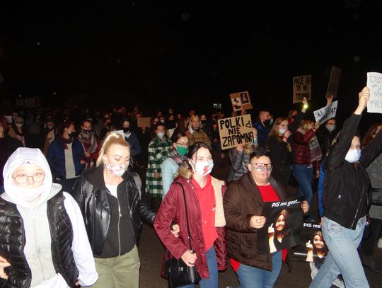 Tak wyglądał protest w Sycowie