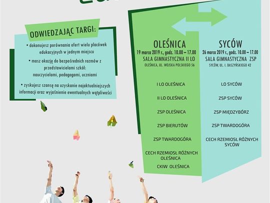 Targi Edukacyjne w Oleśnicy i Sycowie