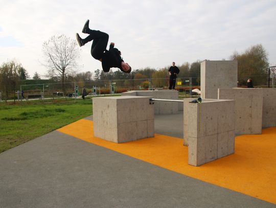 Testowali parkur park w Oleśnicy (WIDEO)