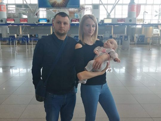 Tosia na lotnisku w Warszawie
