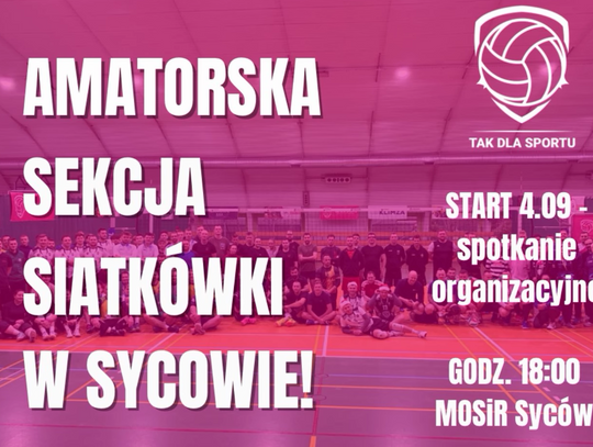 Trenuj siatkówkę w Sycowie