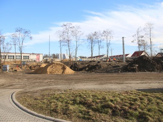 Trwa budowa Parku Południowego w Oleśnicy