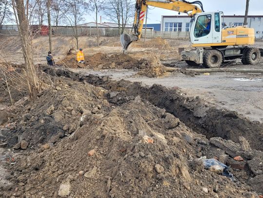 Trwają prace przy budowie Parku Południowego w Oleśnicy