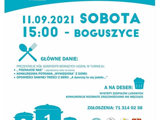 Turniej Kół Gospodyń Wiejskich „Smaki Dziedzictwa” w gminie Oleśnica