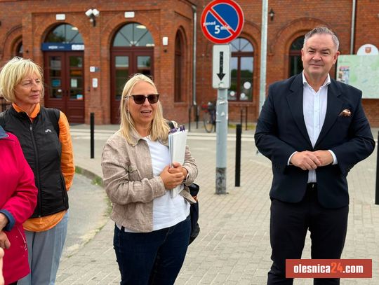 Turyści odwiedzili Oleśnicę w ramach AgloTour. „Miasto ma wiele do zaoferowania”