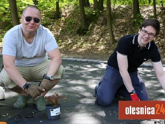Tysiąc sadzonek na placu zabaw w Twardogórze
