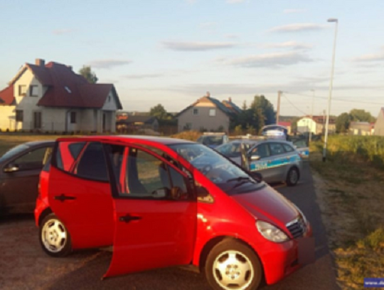 Ukradł auto w Sycowie, uderzył w radiowóz