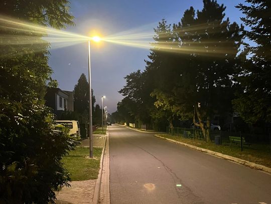 Ulica Starzyńskiego została oświetlona