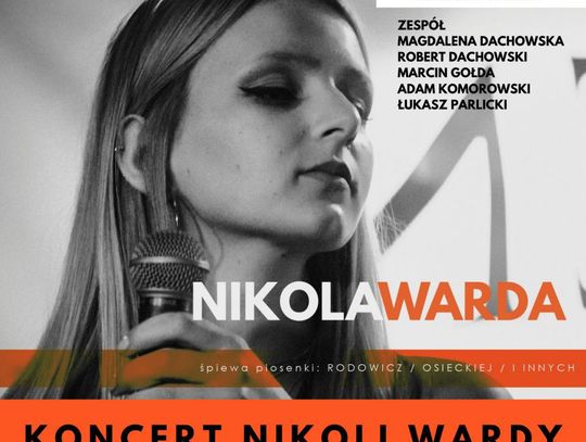 Urodziny Oleśnicy – koncert Nikoli Wardy z hitami Osieckiej i Rodowicz