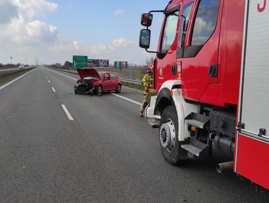 Uwaga kierowcy - wypadek na drodze ekspresowej S8
