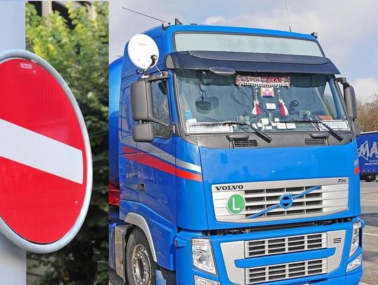 Uwaga, ograniczenia dla ciężarówek!