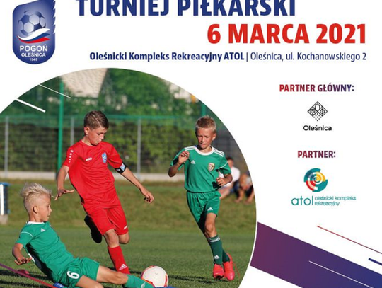 W Atolu Oleśnica odbędzie się turniej piłkarski dla roczników 2008-2011