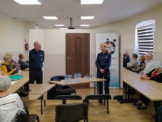 W Bierutowie rozmawiano o bezpieczeństwie seniorów