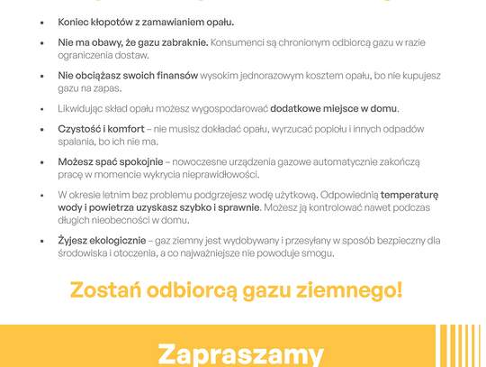 W Międzyborzu odbędzie się spotkanie w sprawie przyłączenia gazu ziemnego