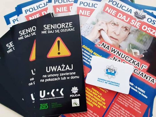 W powiecie oleśnickim grasują oszuści. Policja ostrzega!