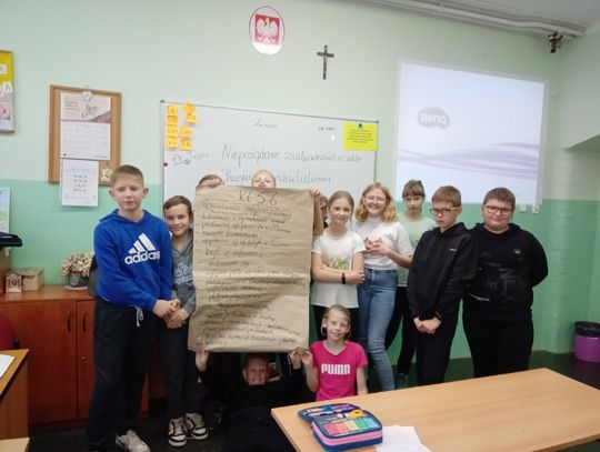 W Siódemce mówią "Stop przemocy!"