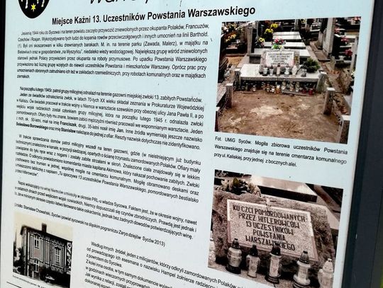 W Sycowie zakatowano 13 powstańców warszawskich