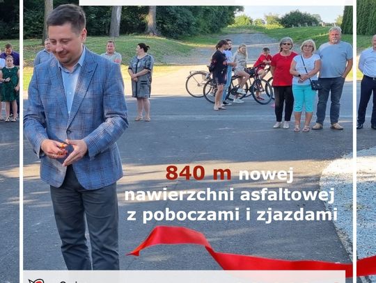 Wabienice mają nowe drogi