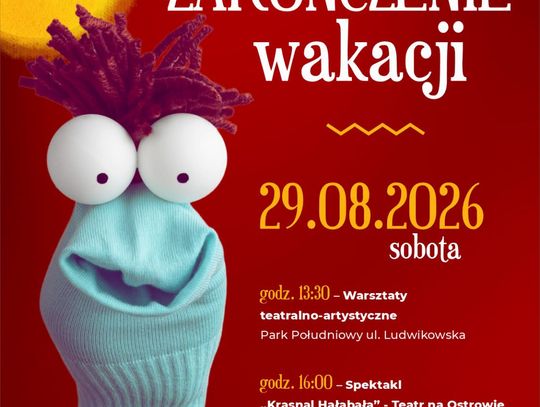 Wakacje dobiegną końca teatralnym akcentem! W Oleśnicy czeka rodzinne popołudnie pełne zabawy