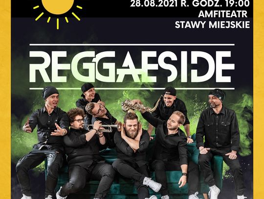 Wakacyjne Granie nad Stawami w Oleśnicy - koncert zespołu Reggaeside