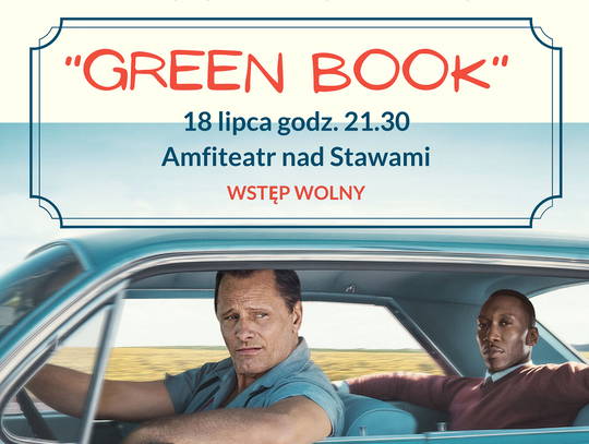 Wakacyjne Kino Plenerowe w najbliższy weekend – „Green Book”