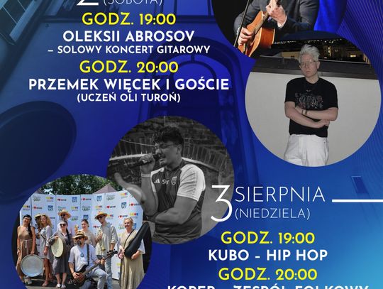 Kolejne koncerty na ratuszowym patiu