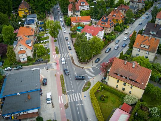 Wały Jagiellońskie w Oleśnicy po przebudowie