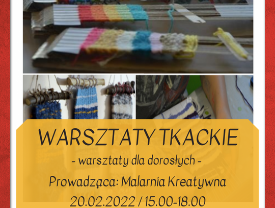 Warsztaty tkackie dla dorosłych