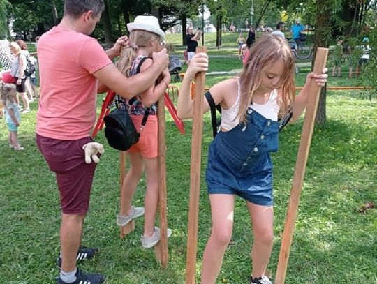 Warsztaty w Parku Nad Stawami w Oleśnicy