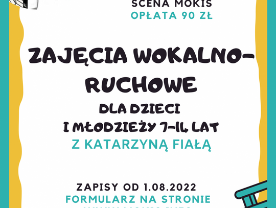 Warsztaty wokalno-ruchowe dla dzieci w Oleśnicy