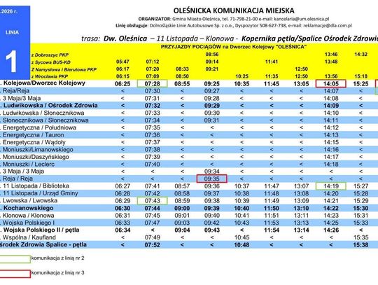WAŻNE dla pasażerów! Rusza nowy rozkład jazdy komunikacji miejskiej [LISTA ZMIAN]