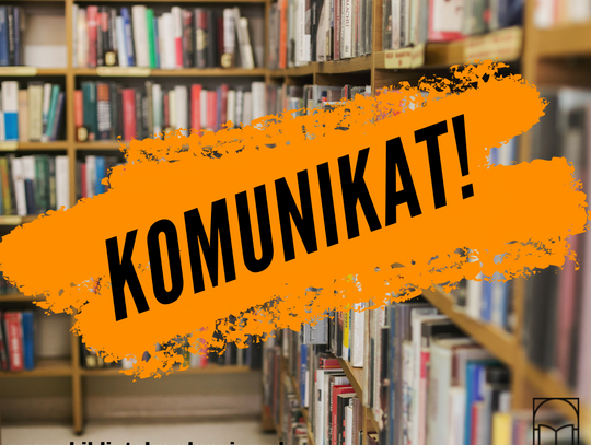 Ważny komunikat dla czytelników!