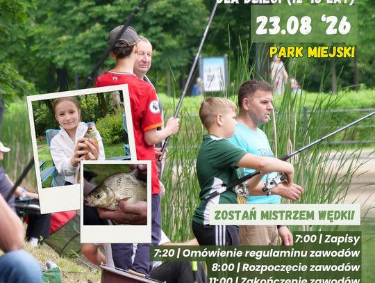 Wędkarskie zakończenie wakacji w Sycowie. Kto złowi największą rybę?