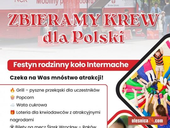 Wielka akcja krwiodawstwa w Oleśnicy!