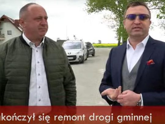 WIEŚć Gminna niesie, że jest nowa droga (WIDEO)