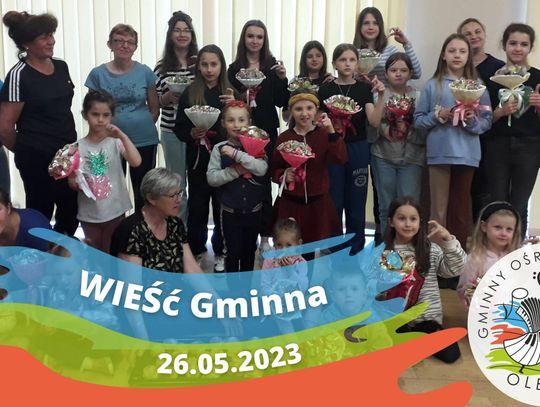 WIEŚć Gminna niesie, że jutro pośpiewamy!
