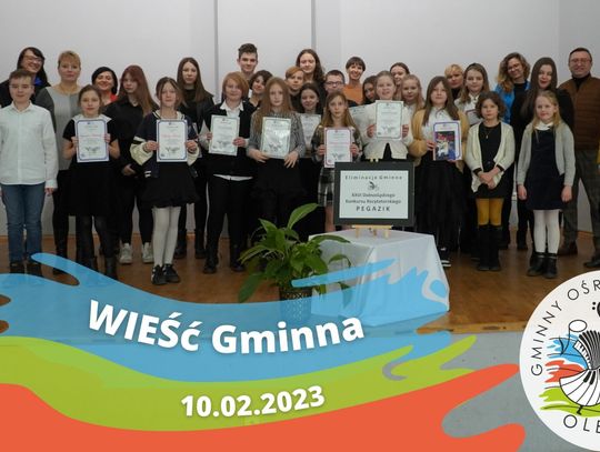 WIEŚć Gminna niesie, że w gminie Oleśnica aktywni byli młodzież i seniorzy(WIDEO)