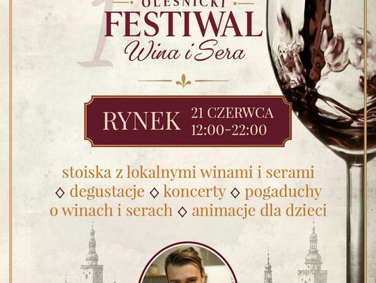 Wino, sery i gwiazdy muzyki. Oleśnica szykuje wydarzenie, jakiego jeszcze nie było