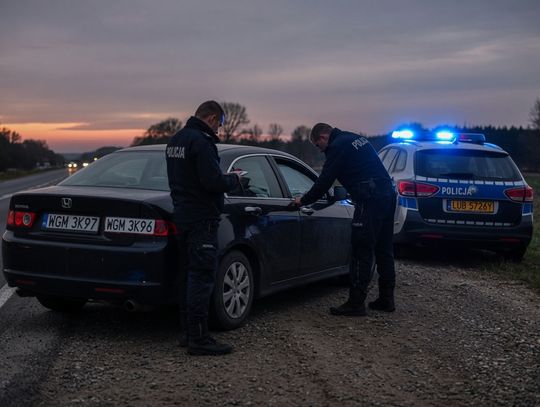 Wiózł skradzioną Hondę za kasę